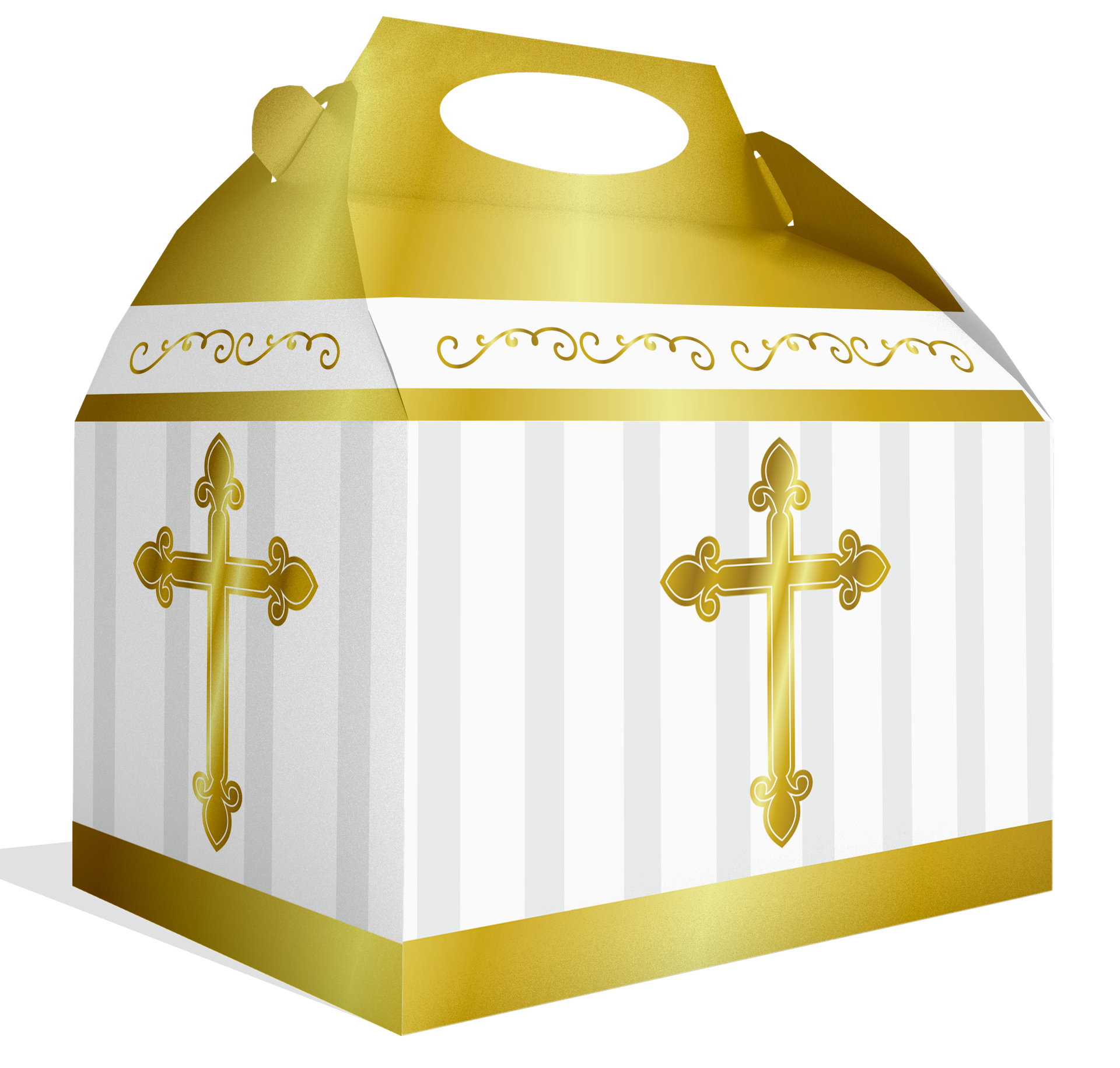 Cajita Divinity Gold 20 x 16 x 11 cm
