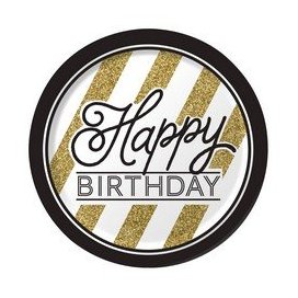 All / Vajillas y Temáticas / Adultos / Black & Gold