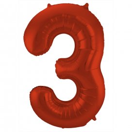 All / Accesorios y Decoración / Globos / Globos de Números / Globos Números Rojos