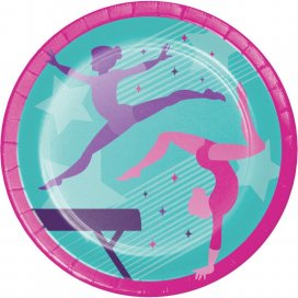All / Vajillas y Temáticas / Infantiles / Gymnastics Party