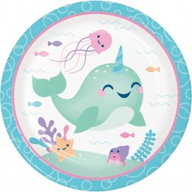 All / Vajillas y Temáticas / Infantiles / Narwhal Party