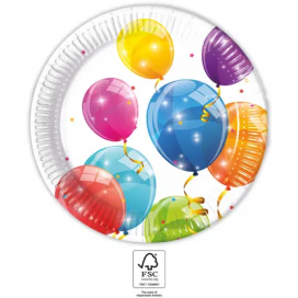 All / Vajillas y Temáticas / Adultos / Sparkling Balloons