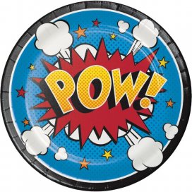 All / Vajillas y Temáticas / Infantiles / Superhero Slogans
