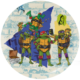 All / Vajillas y Temáticas / Licencias Infantiles / Tortugas Ninja