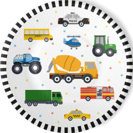 All / Vajillas y Temáticas / Infantiles / Traffic Jam