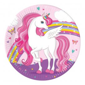 All / Vajillas y Temáticas / Infantiles / Unicorn Rainbow Colors