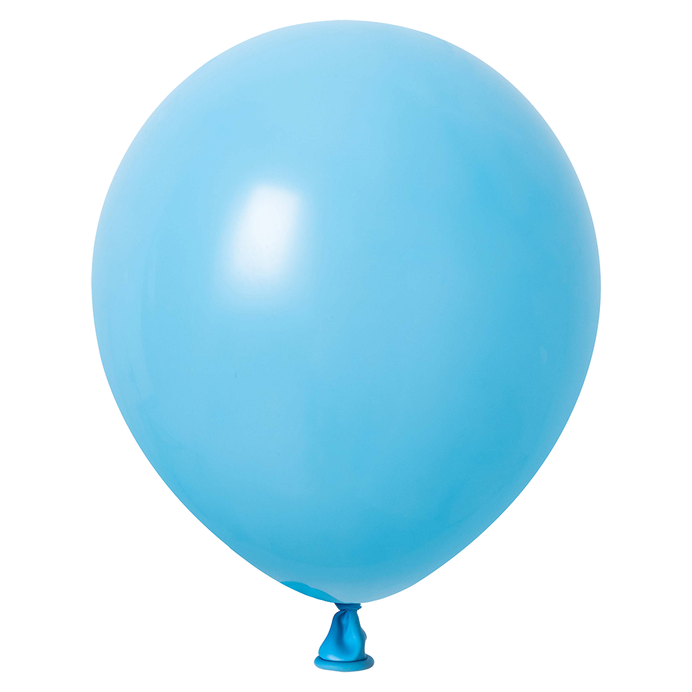 10 palloncini moda azzurri da 30 cm