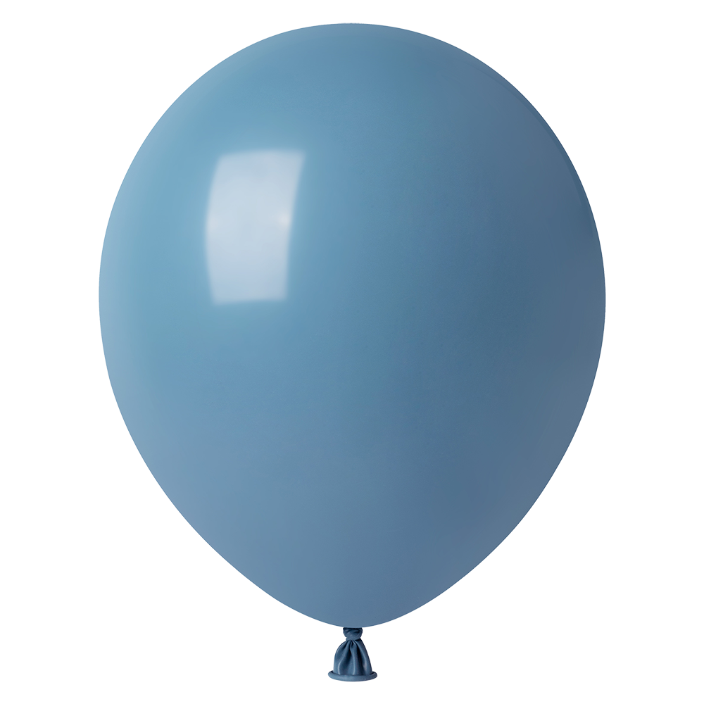 10 Globos Azul Dusk Pastel 30 cm