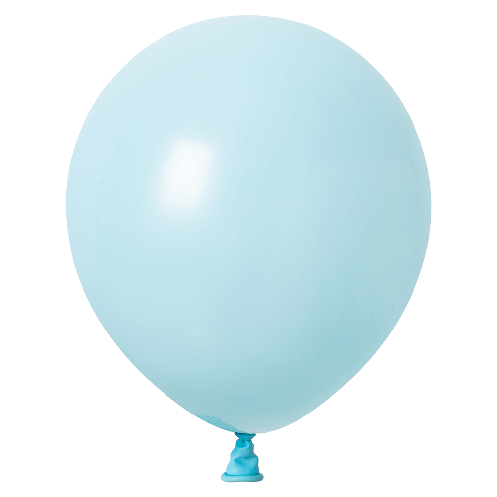 10 Globos Azul Suave Fashion 30 cm
