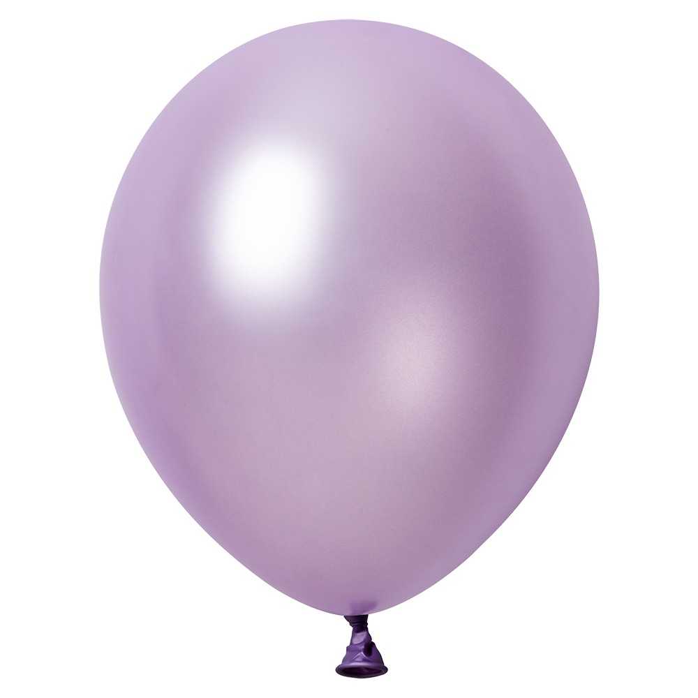 10 Globos Lila Metallic 30 cm