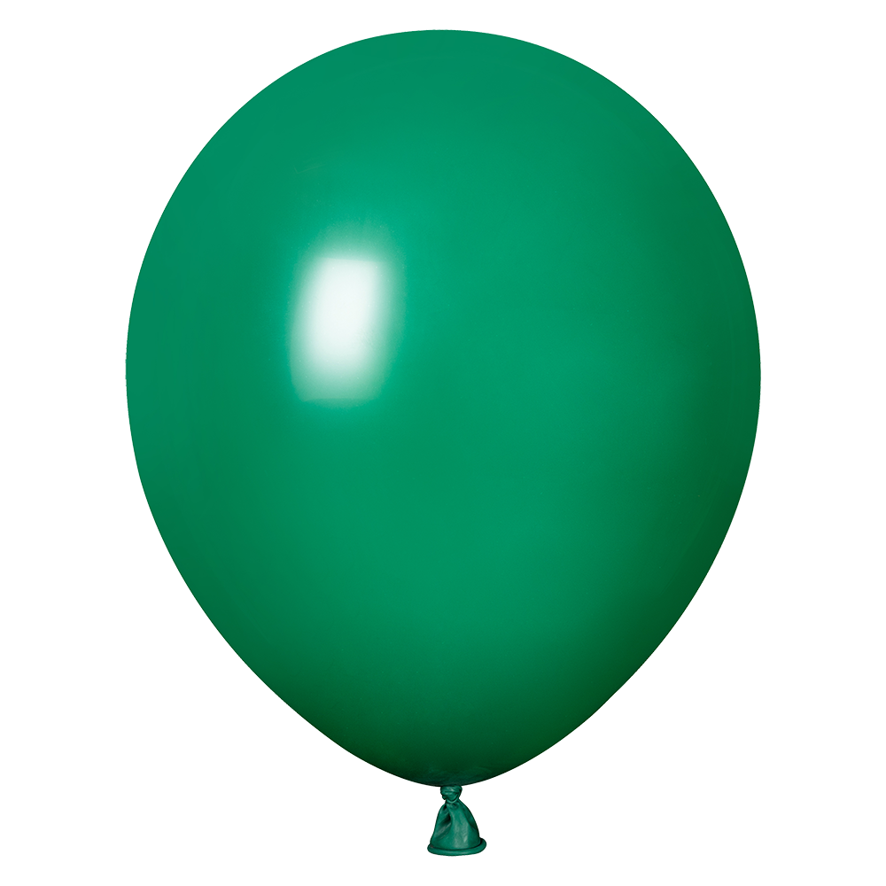 10 Globos Verde Bosque Fashion 30 cm
