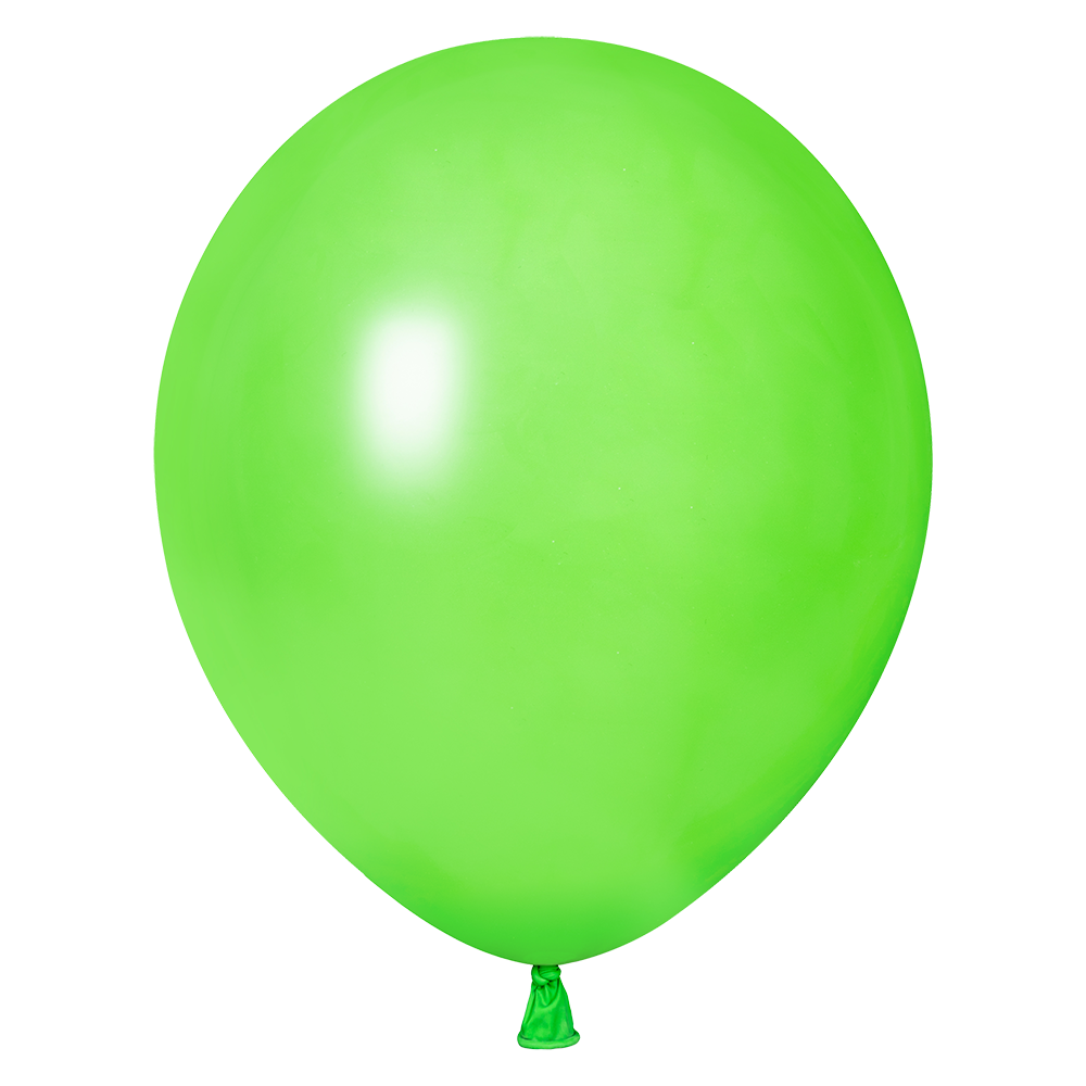 10 Globos Verde Lima Fashion 30 cm