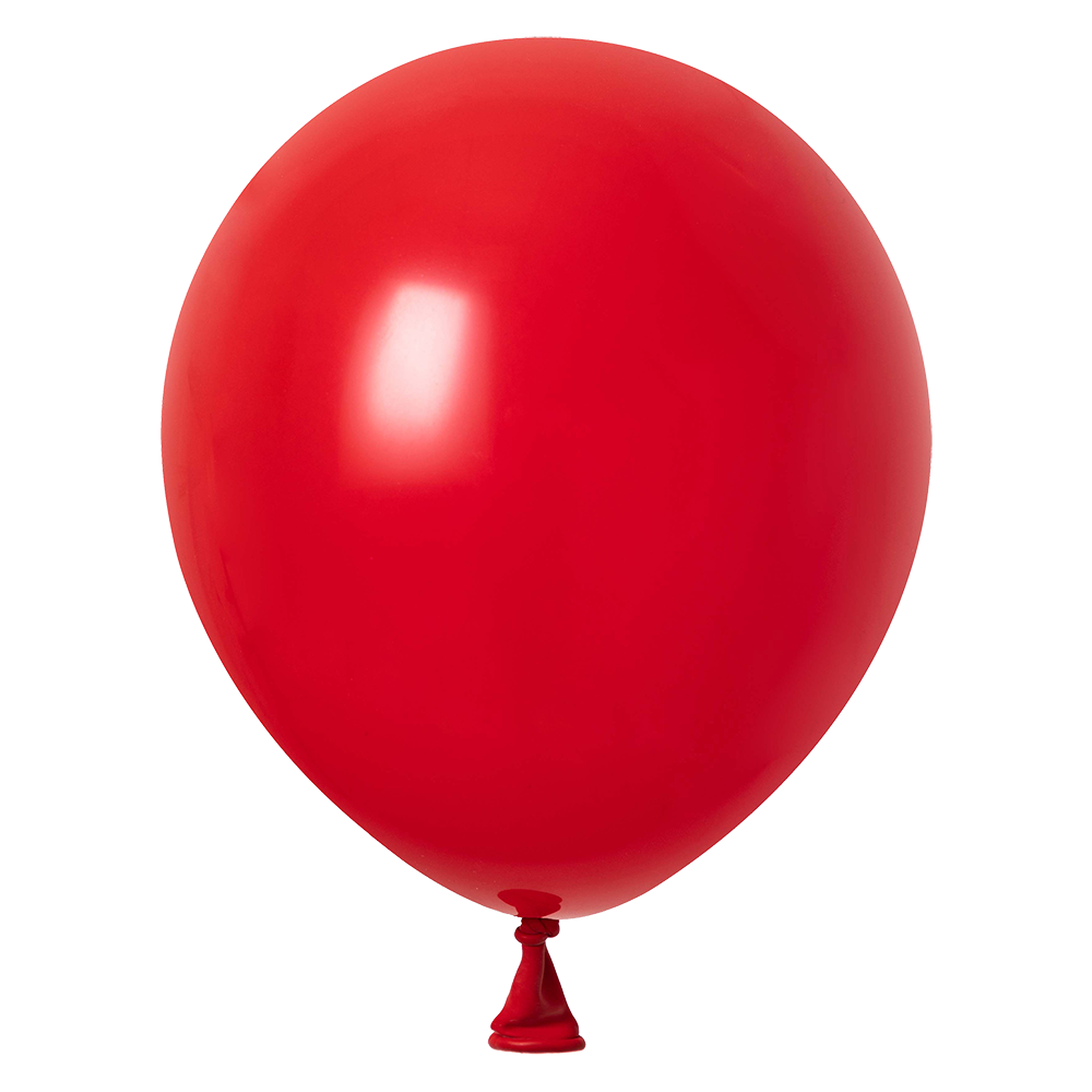 100 palloncini di cristallo rossi da 30 cm