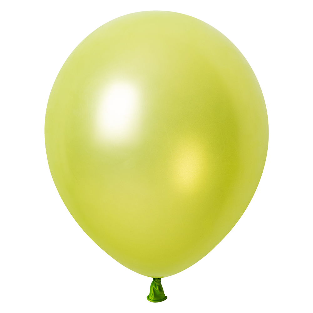 100 Globos Verde Menta Metallic 30 cm