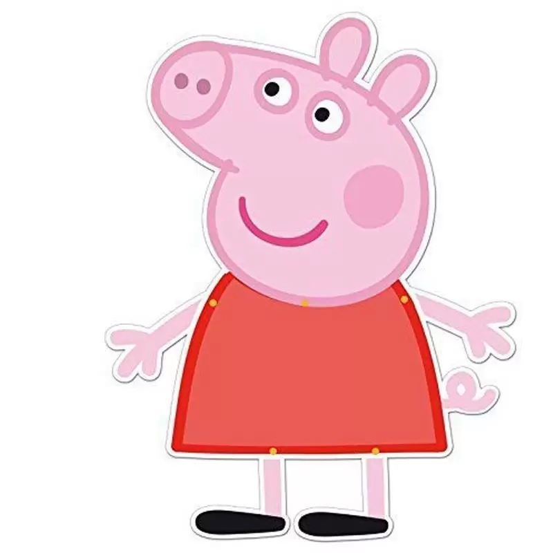 2 sagome di Peppa Pig