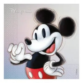 20 Tovaglioli 33 cm Disney 100 Topolino