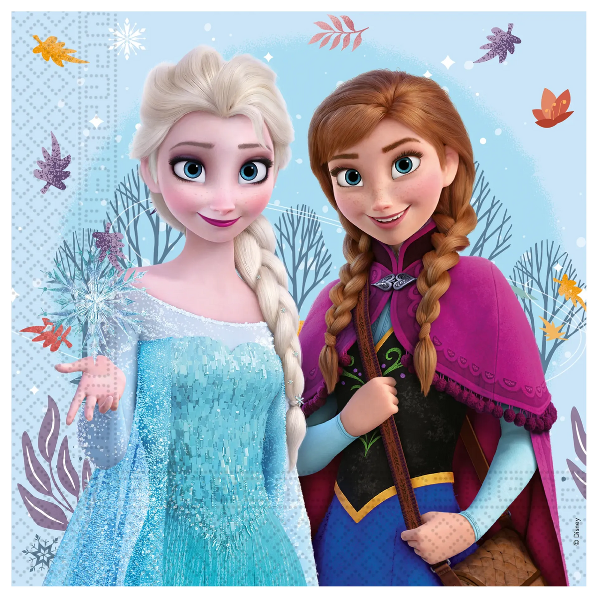20 SERVILLETAS 33CM FROZEN WONDER
