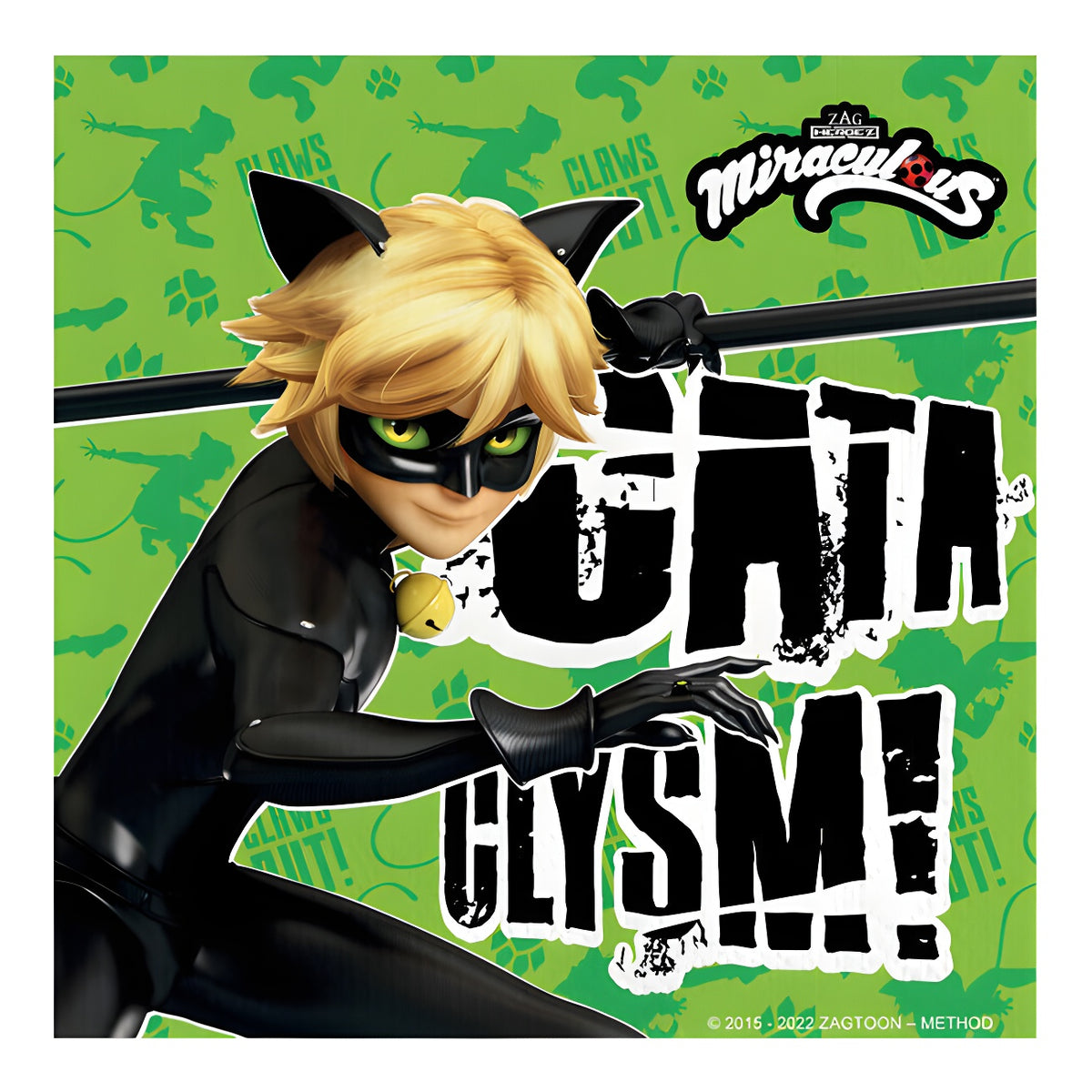 20 Servilletas 33 Cm Cat Noir