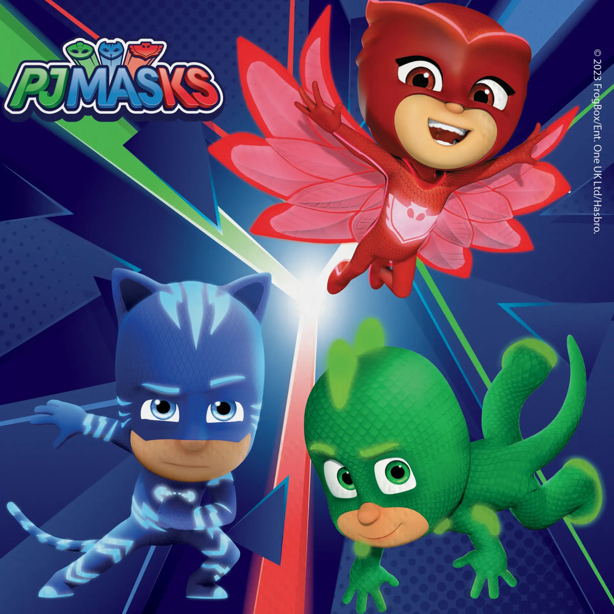 20 Servilletas 33 Cm Pj Masks