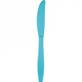 24 CUCHILLOS PLASTICO PREMIUM BERMUDA BLUE