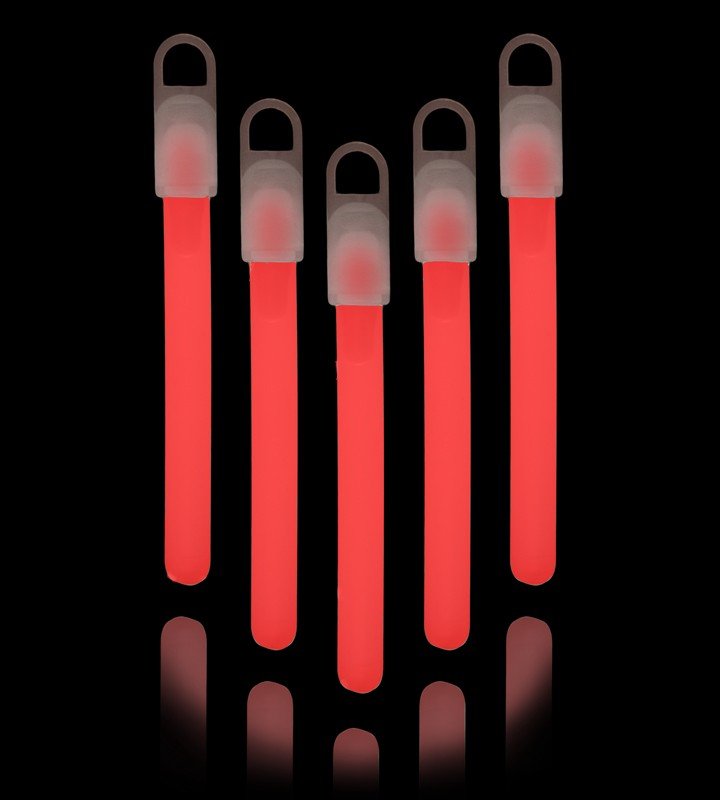 25 luci pendenti luminose rosse da 10 cm