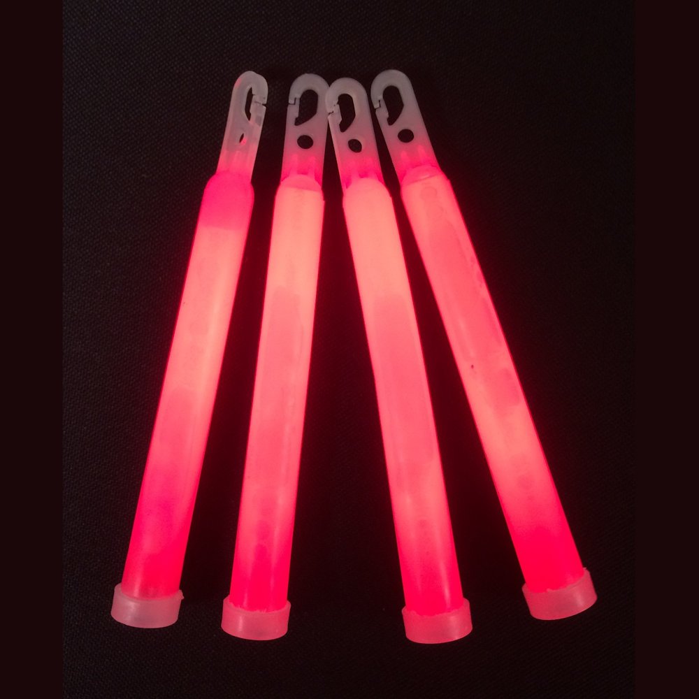 25 luci pendenti luminose rosse da 15 cm