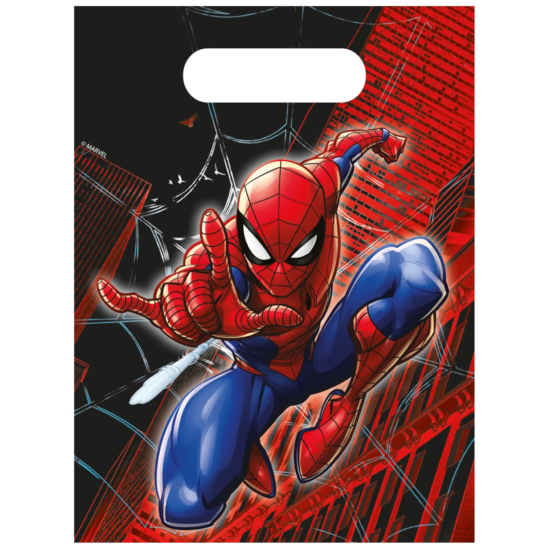 4 BOLSAS PAPEL SPIDERMAN WORLD