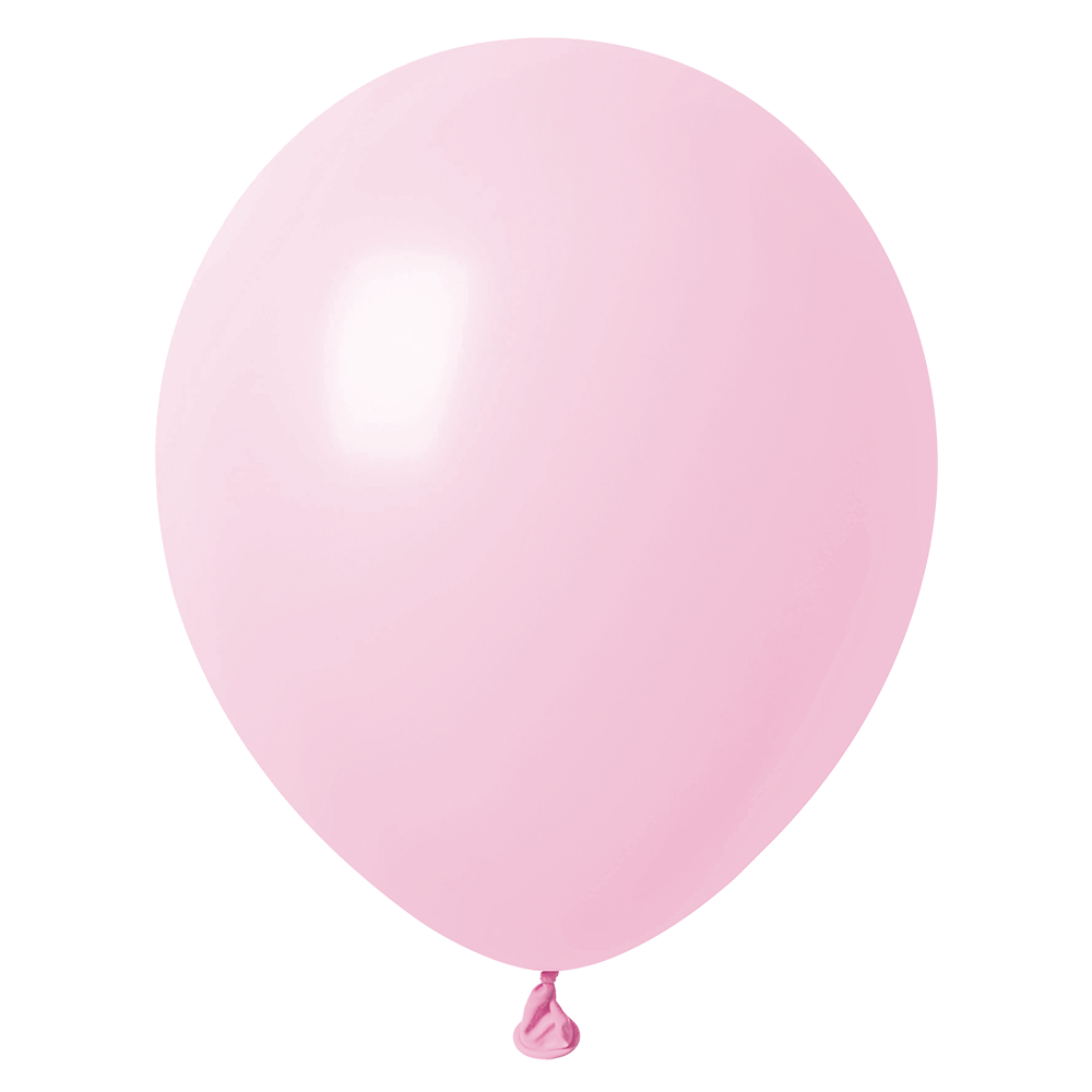 50 ballons rose pastel clair de 30 cm