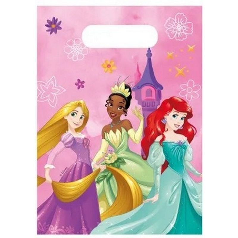 6 BORSE PRINCIPESSE DISNEY