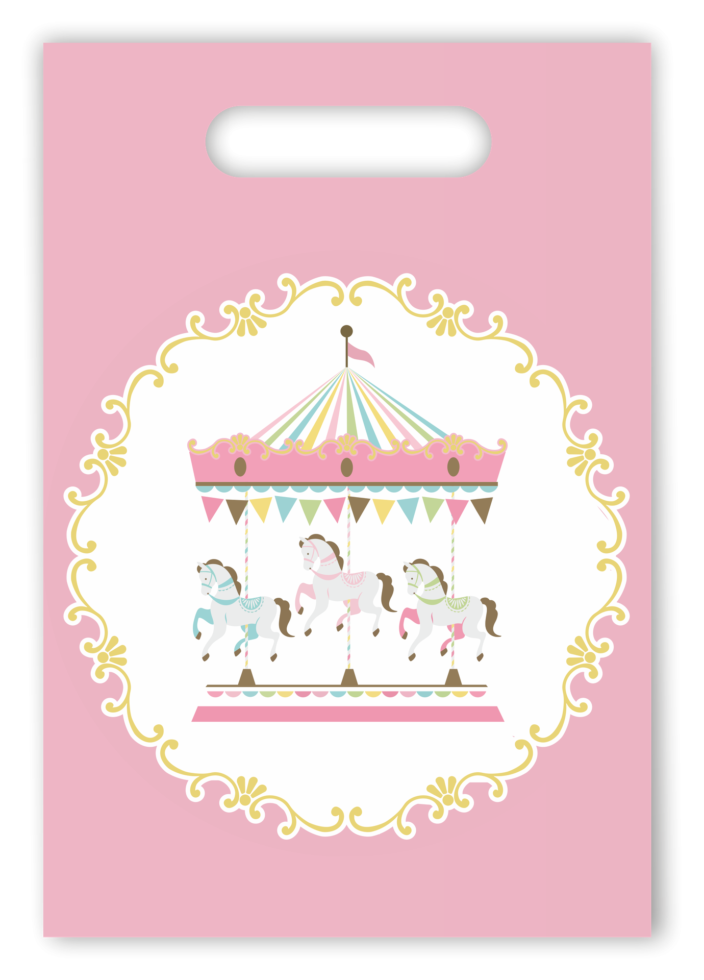 6 BOLSAS RECTANGULARES CARRUSEL