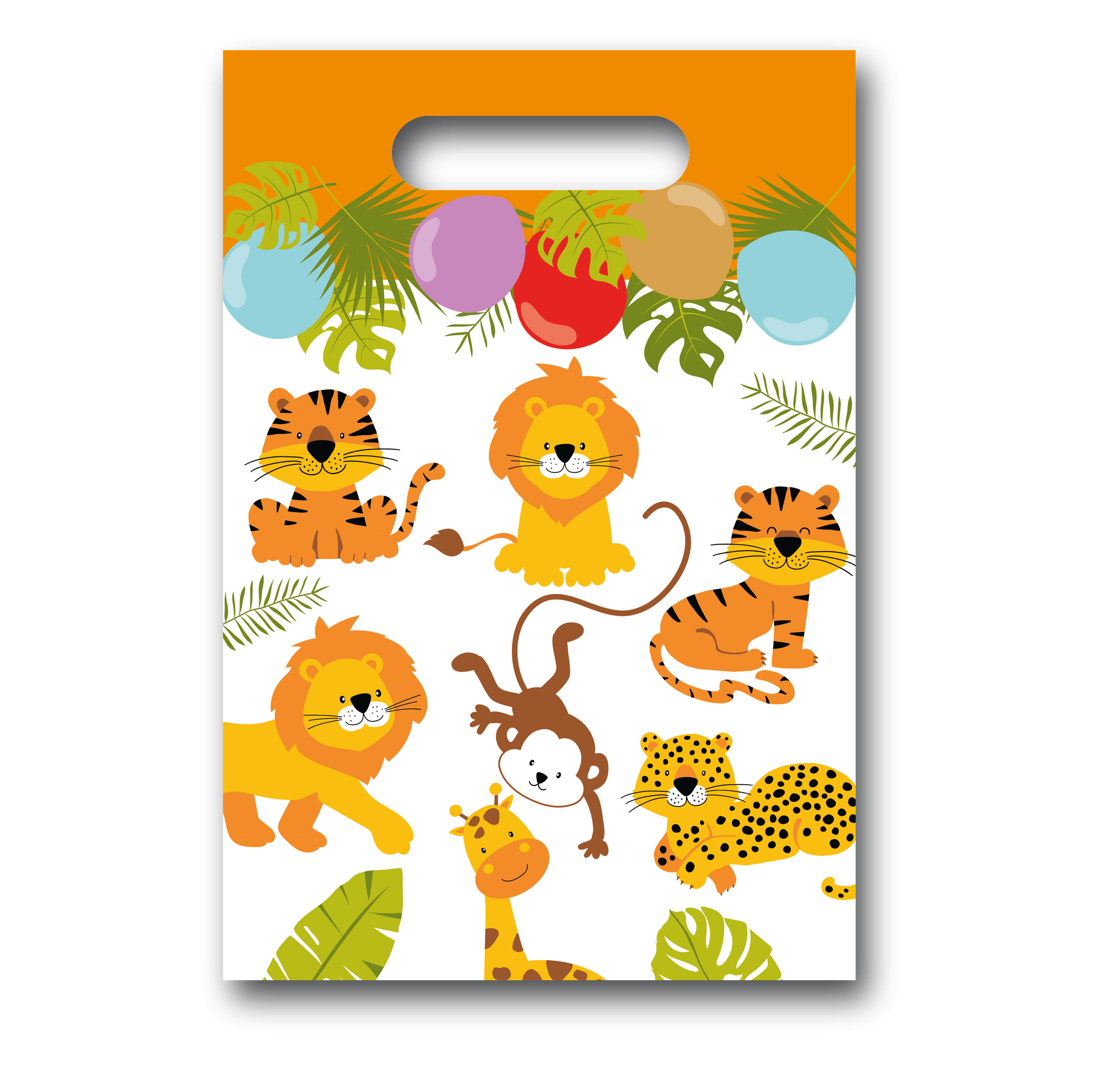 6 Bolsas Jungle Animals