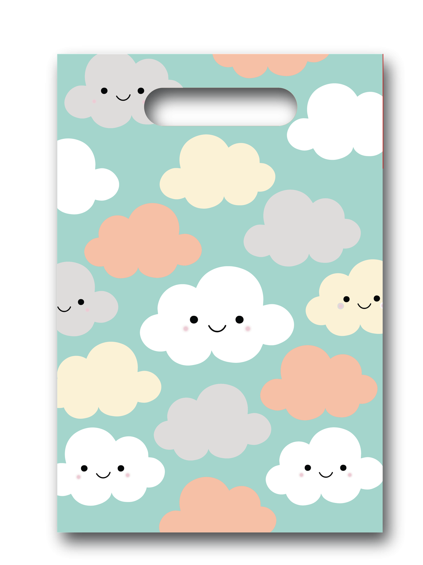 6 BOLSAS RECTANGULARES SUNSHINE CLOUDS