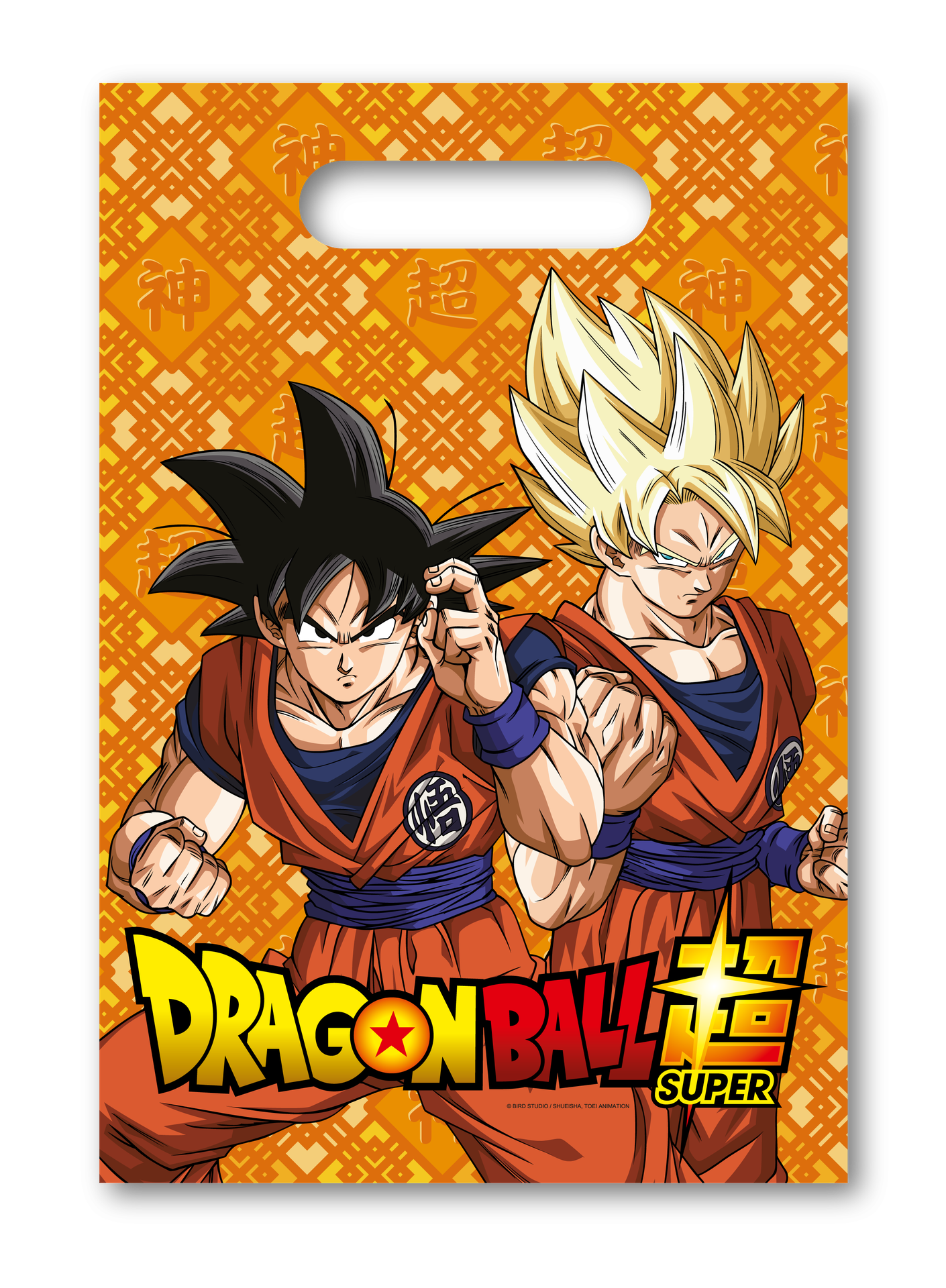 6 Bolsas Dragon Ball 23 x 16 cm