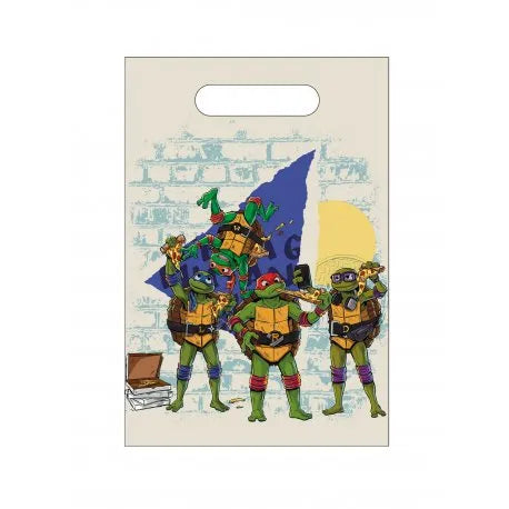 6 borse delle Tartarughe Ninja