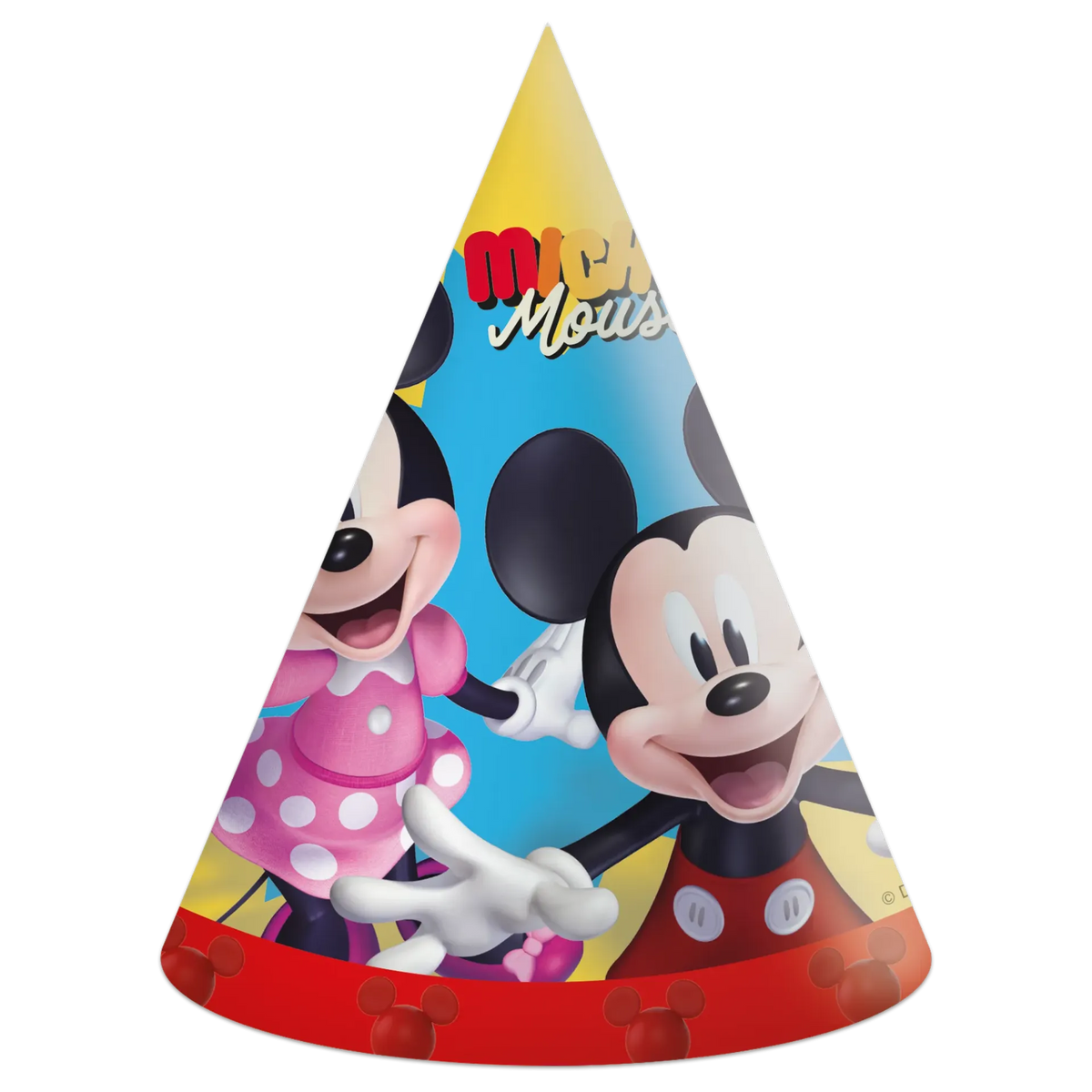 6 GORROS MICKEY FUN