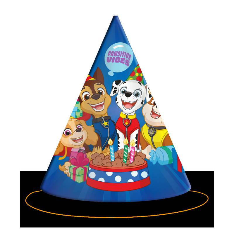 6 Gorros Patrulla Canina