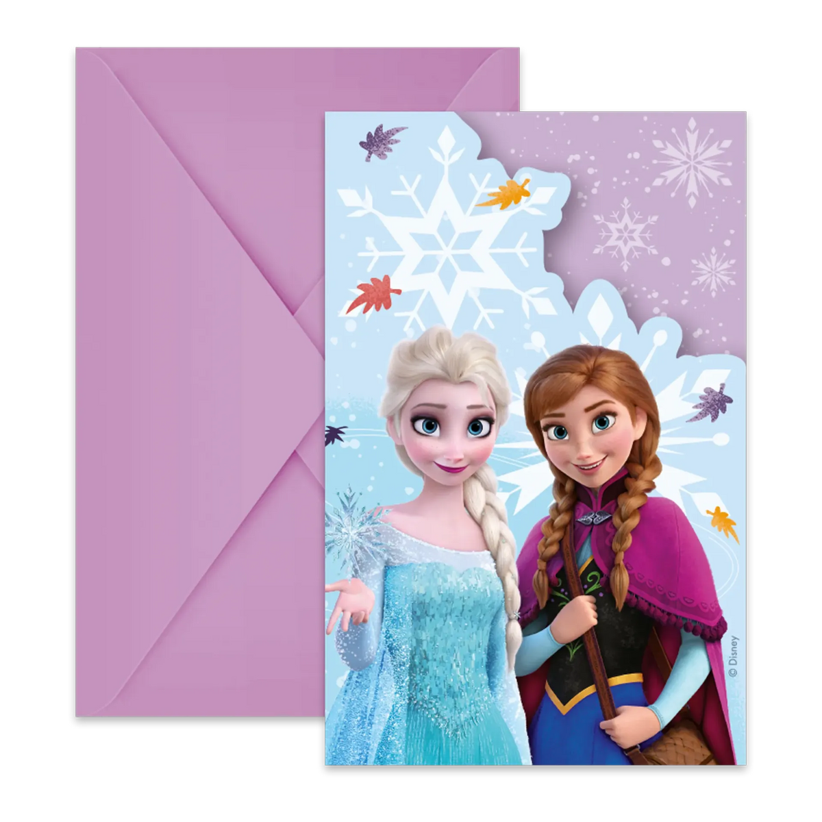 6 INVITACIONES FROZEN IDYLLIC