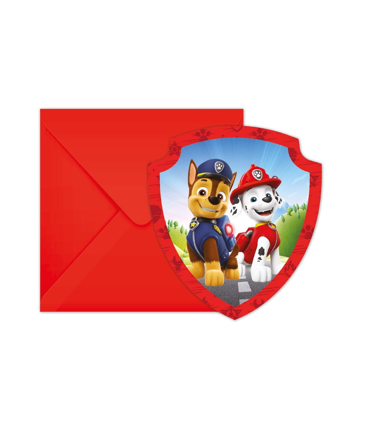 6 INVITI PER PAW PATROL