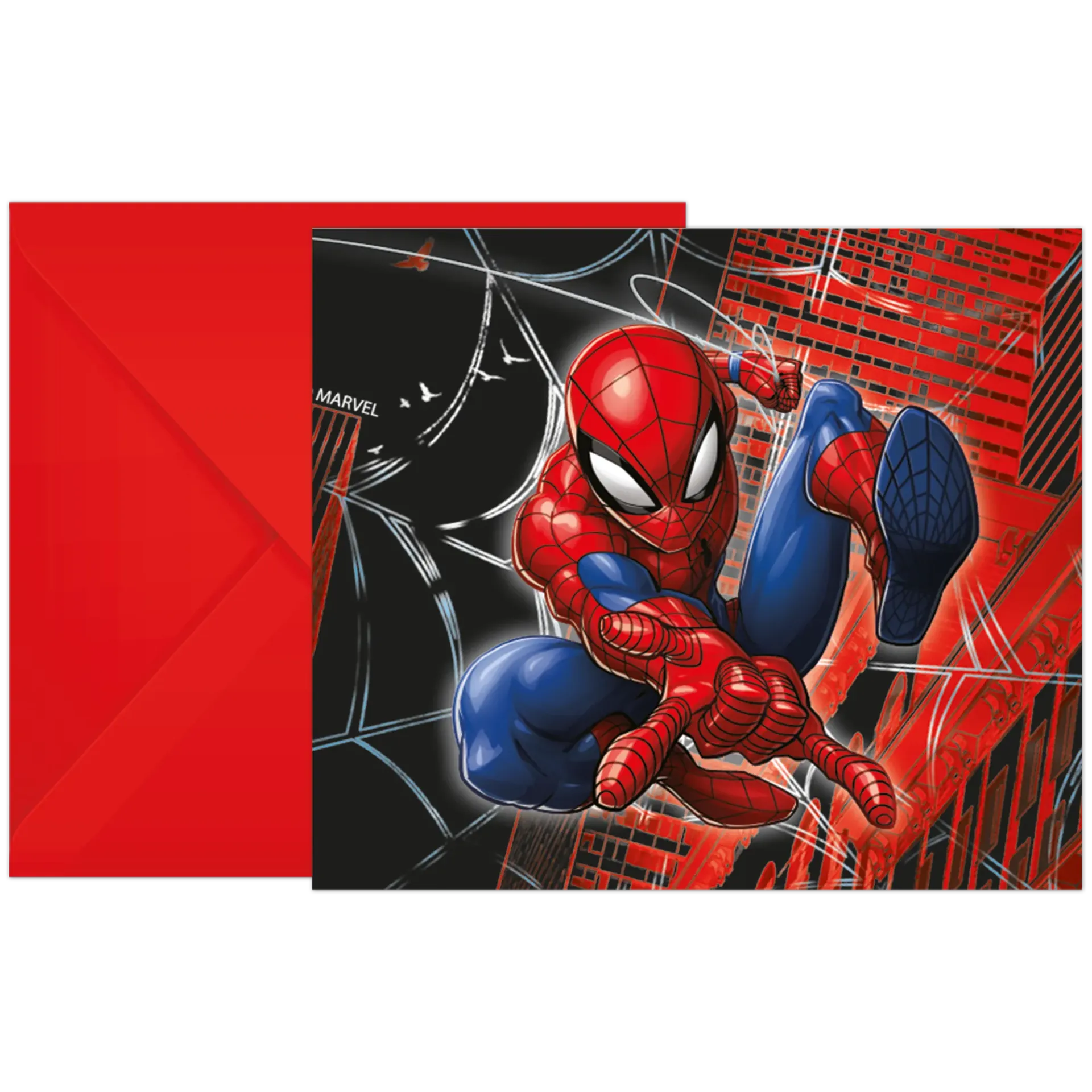 6 INVITI PER SPIDERMAN WEB