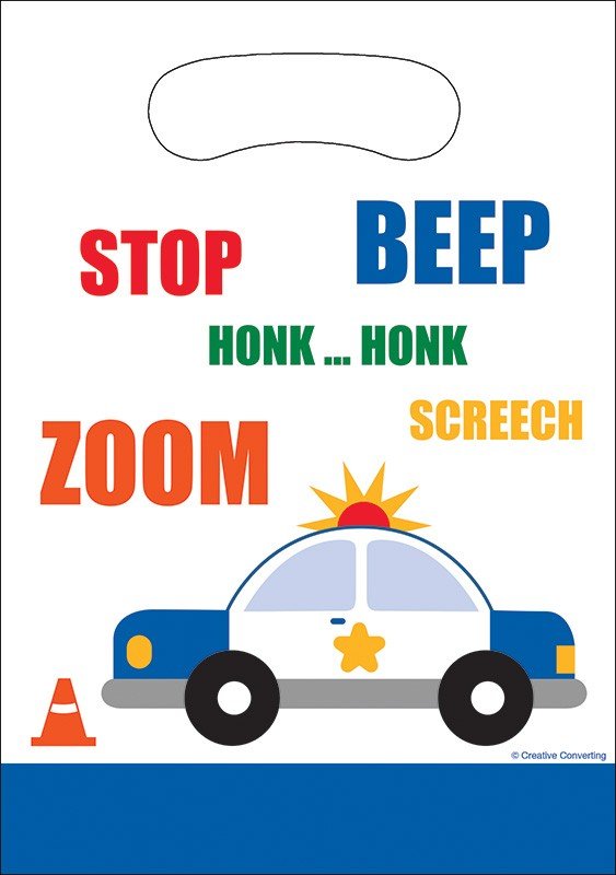 8 BOLSAS 23 x 16 TRAFFIC JAM