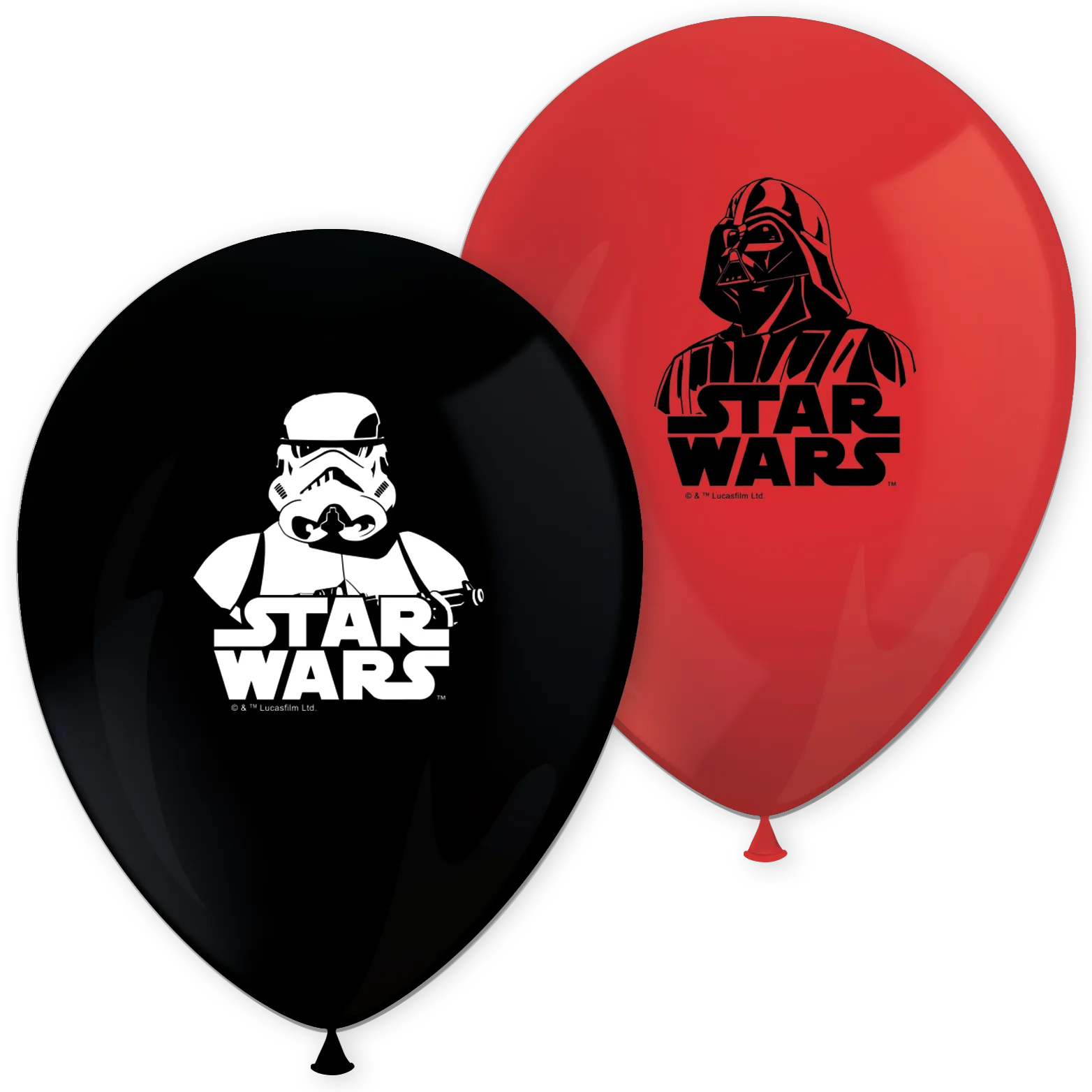 8 GLOBOS DE LATEX STAR WARS