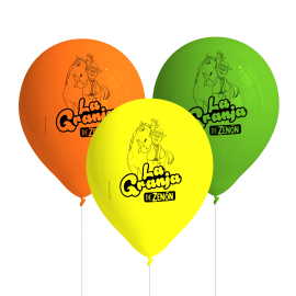 8 Ballons La Ferme de Zenon