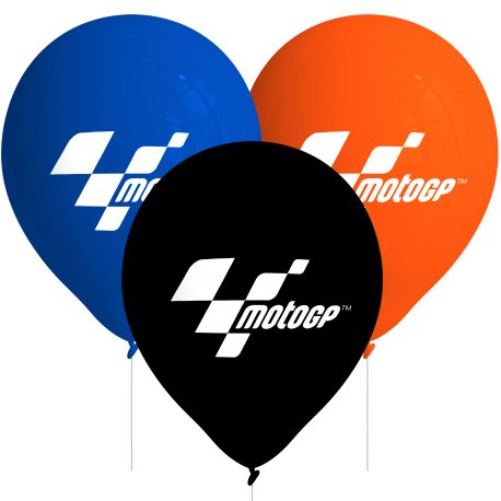 8 palloncini in lattice Moto GP