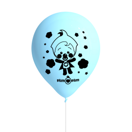 8 Globos Latex Payaso Plim Plim