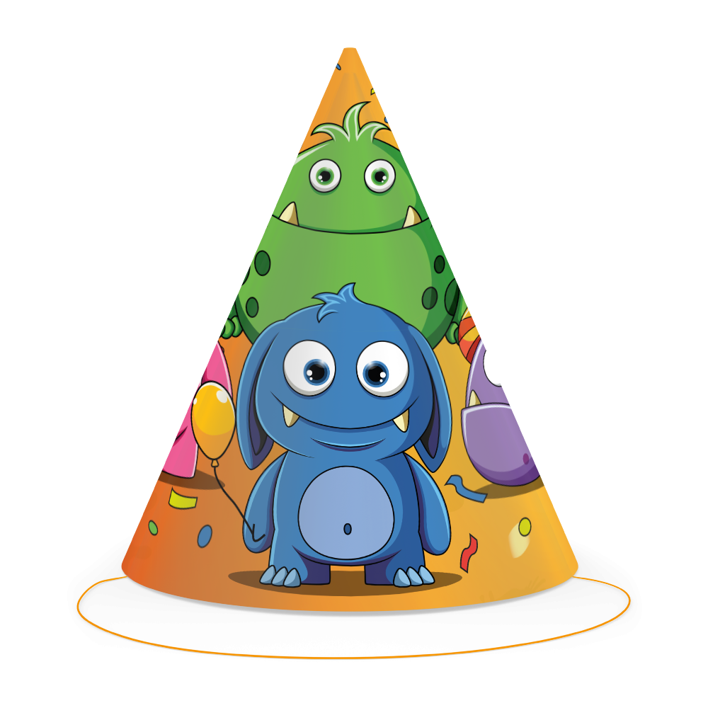6 Gorros Fun Monsters