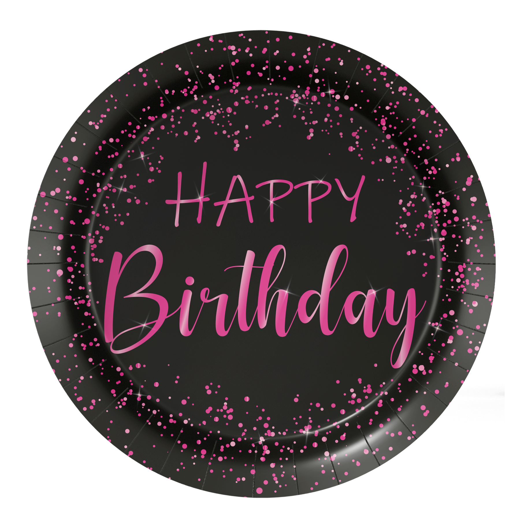 8 PLATOS 18 cm ELEGANT PINK