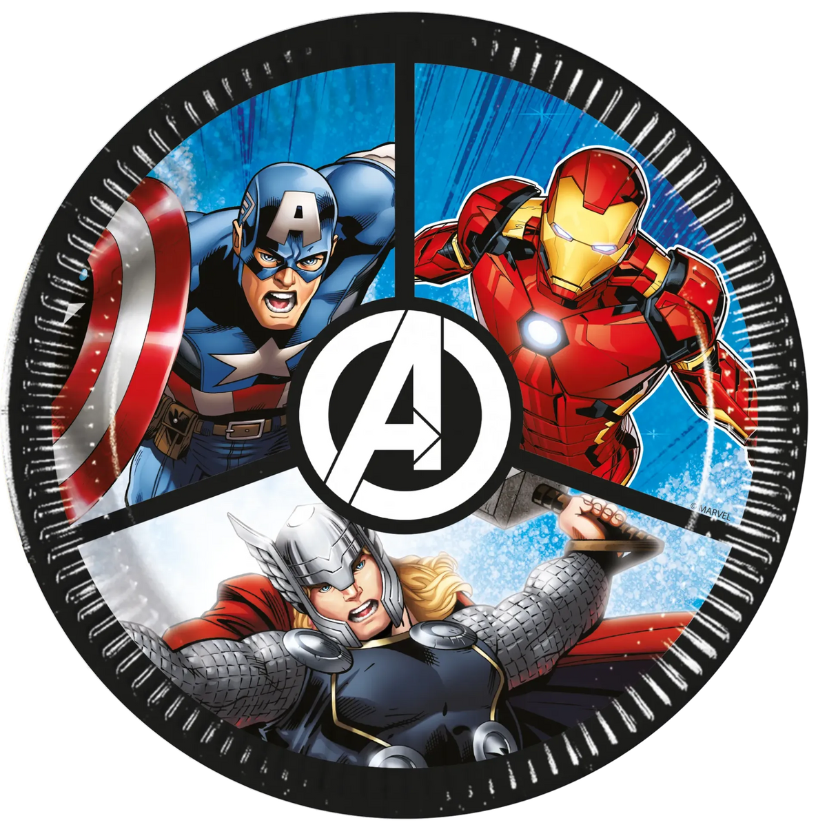 8 20 CM AVENGERS NEXT GENERATION PLATES
