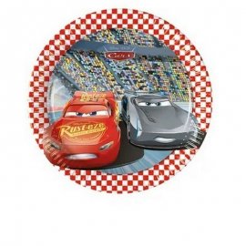 8 PLATOS 20 CM CARS