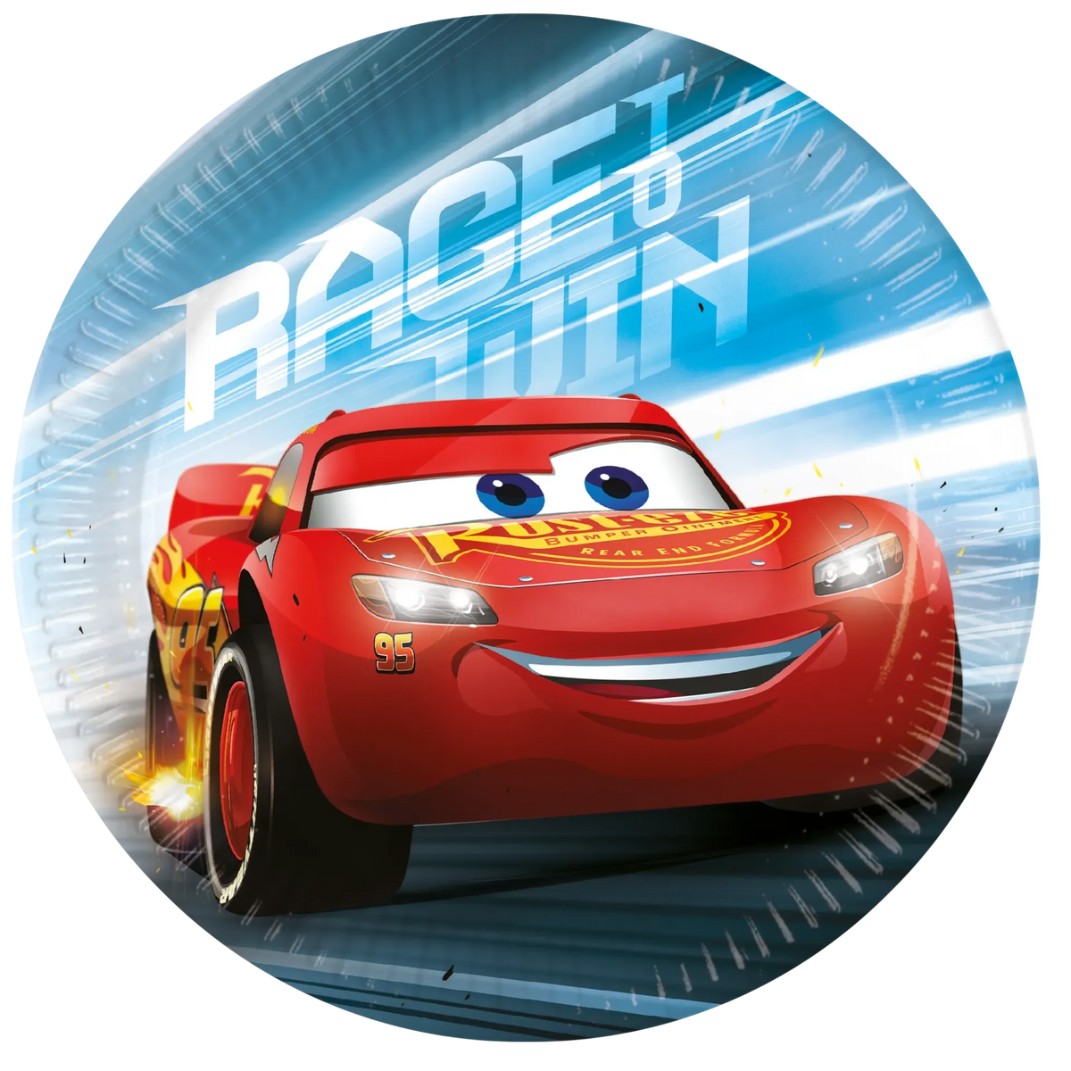 8 20 CM CARS VICTORY PLATES
