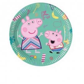 8 PIATTI PEPPA PIG 20 CM